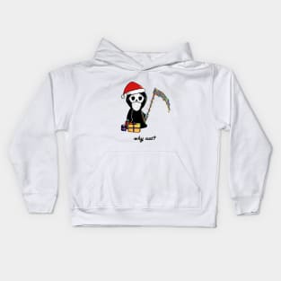 Christmas Grim Reaper Kids Hoodie